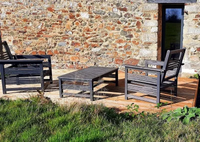 Terrasse La Passion La Passion Chambre d'hôtes Manche